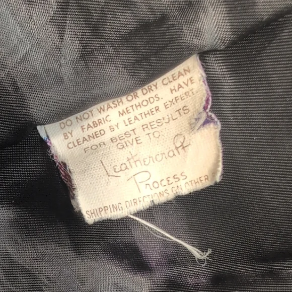 Schott NYC Perfecto Leather Motorcycle Jacket 16 Black Belted USA Made Vintage - Picture 11 of 12